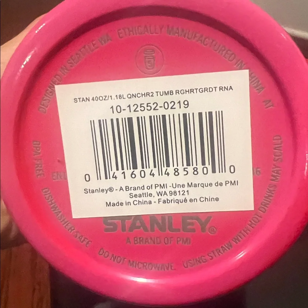 Valentine’s Day Stanley 40oz Tumbler The Flowstate Quencher H2.0 - Picture 10 of 10